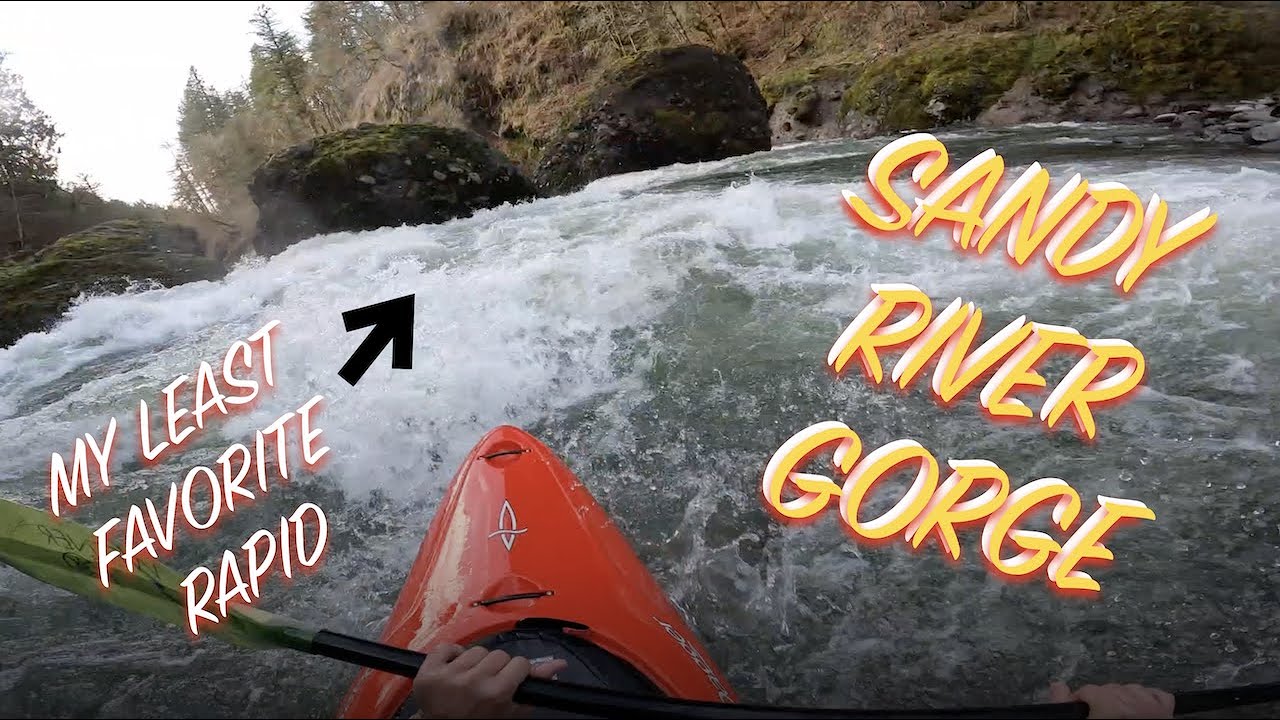 Sandy River Gorge, Oregon Kayaking in the Dagger Code