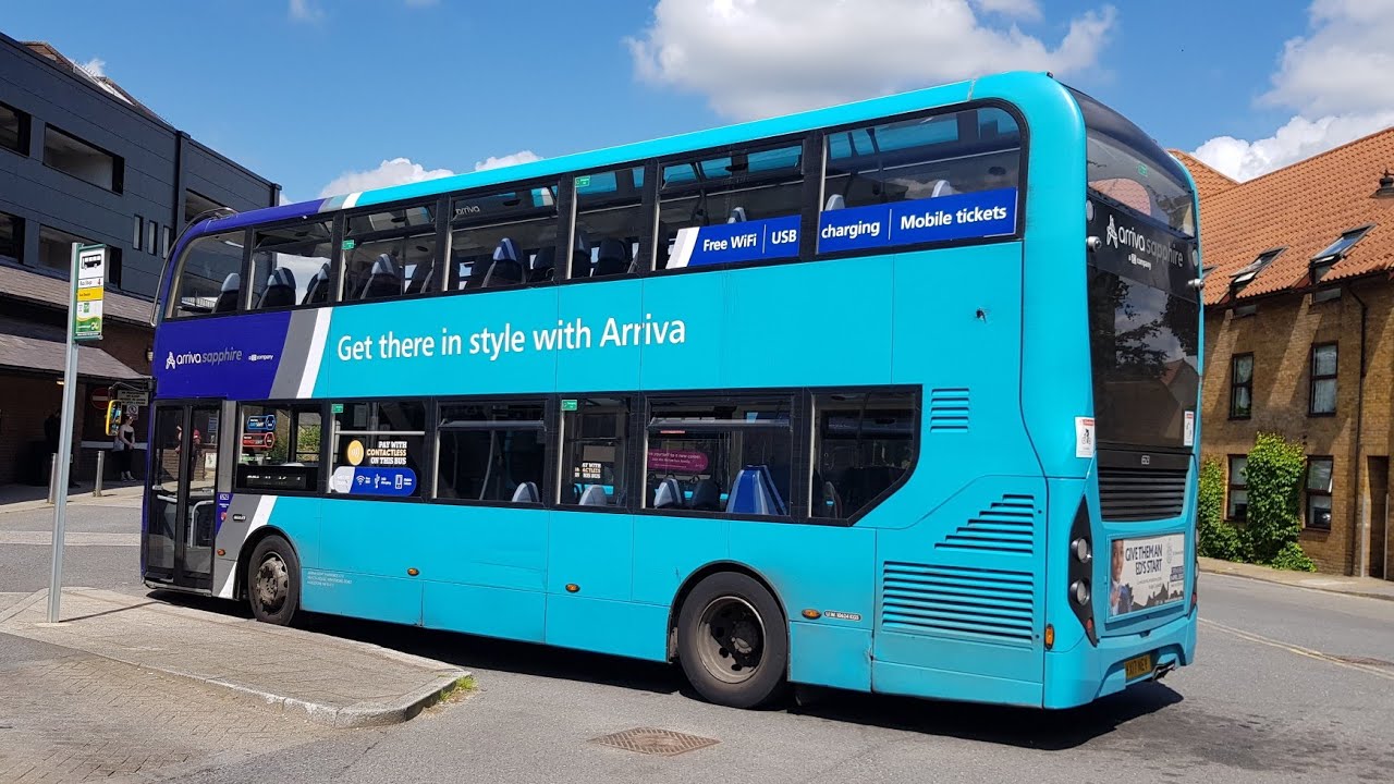 Full Ride: Bus Route 331 Hertford - Buntingford 🔄. Arriva Sapphire Enviro400 MMC 6523 (YX17 NEY)
