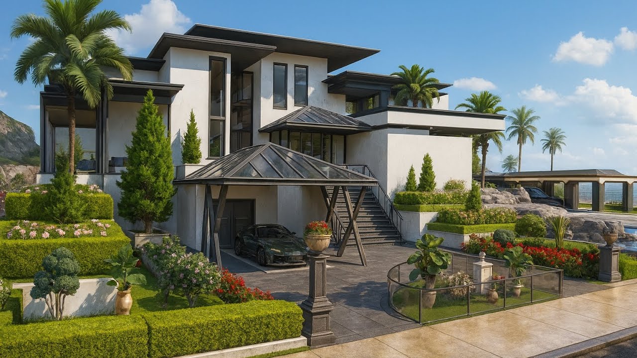 PUBG Home Design Level 30 | Most Beautiful Modern Luxury Home Design