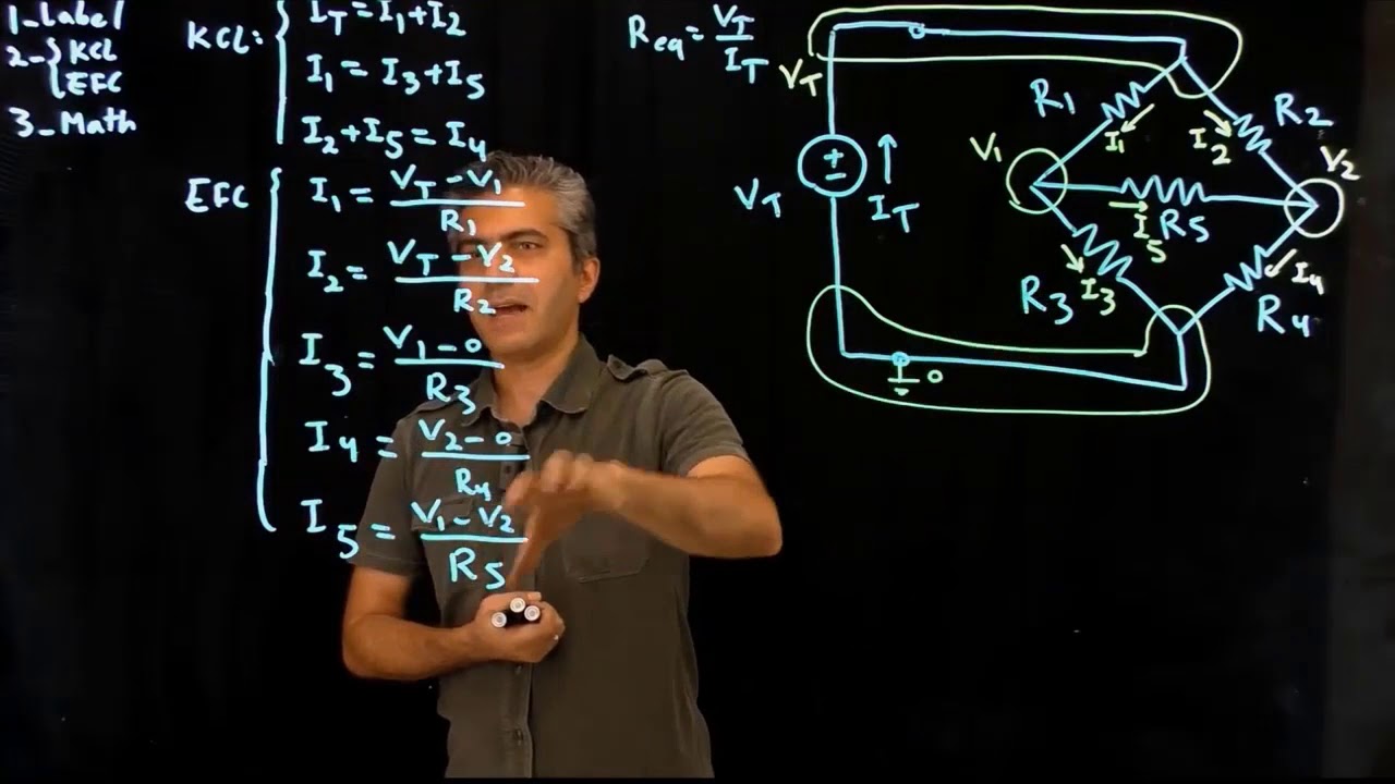 Lecture 10: Application of Delta-Y Resistive Transformation