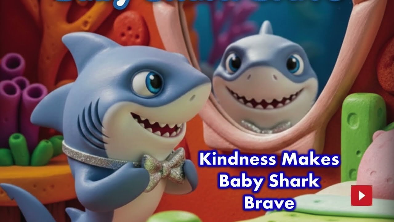 Finnegan the Baby Shark | A Heartwarming Kids Story About Courage, Kindness & Confidence