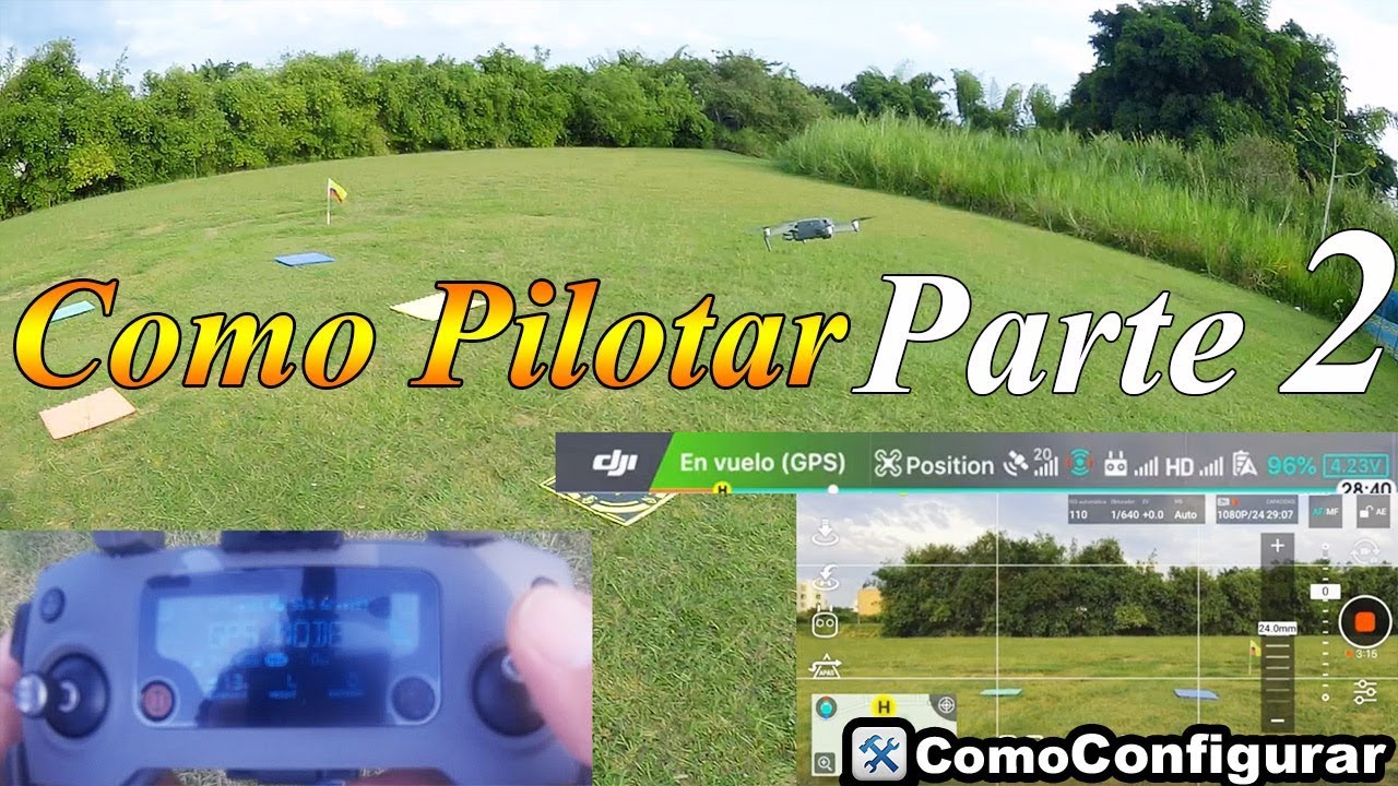 Curso Piloto de Drones Como Pilotar un DRON RPAs Parte 2 Movimientos Circulares