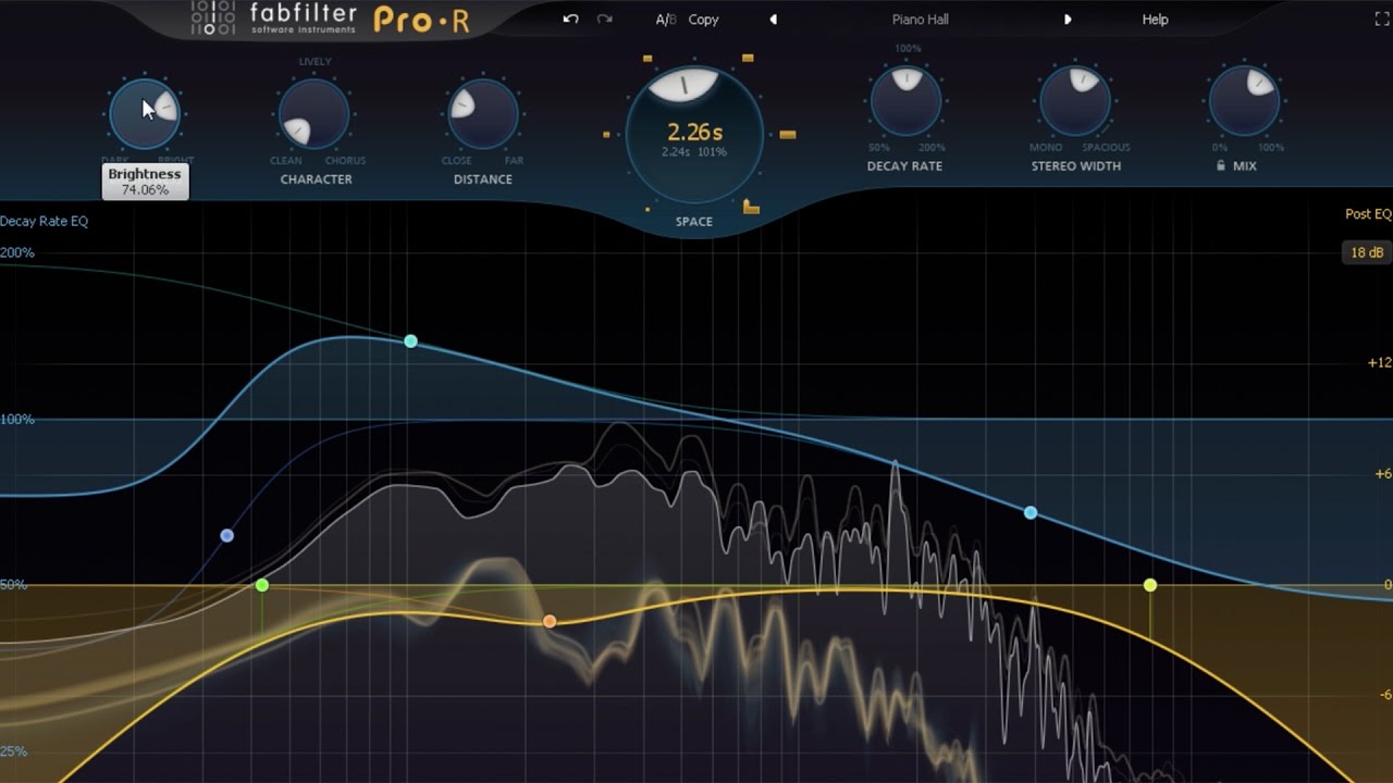 Введение в FabFilter Pro R Reverb