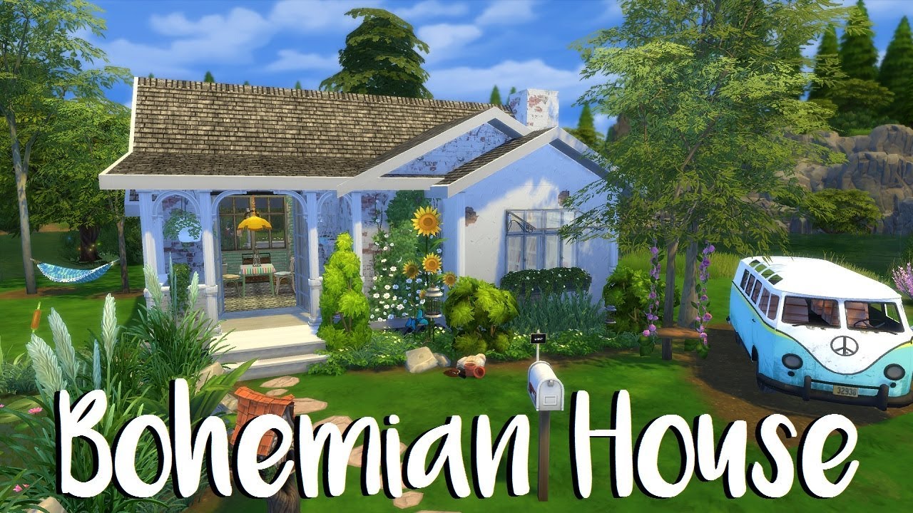 The Sims 4: Speed Build-  BOHEMIAN HOUSE