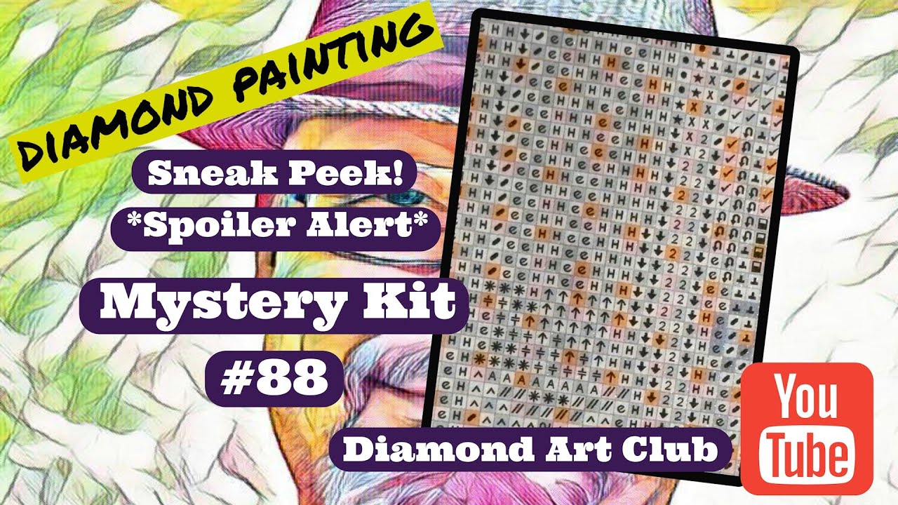 Diamond Art Club Sneak Peek - Mystery Kit #88!