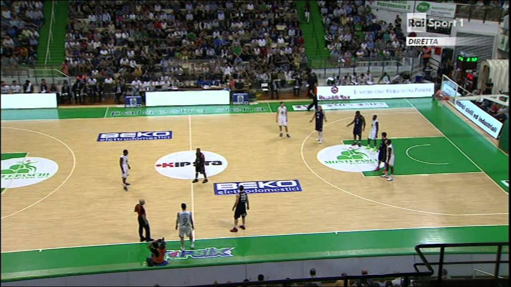 Basket. Semifinale. G2. Montepaschi Siena - Virtus Roma. 1st half
