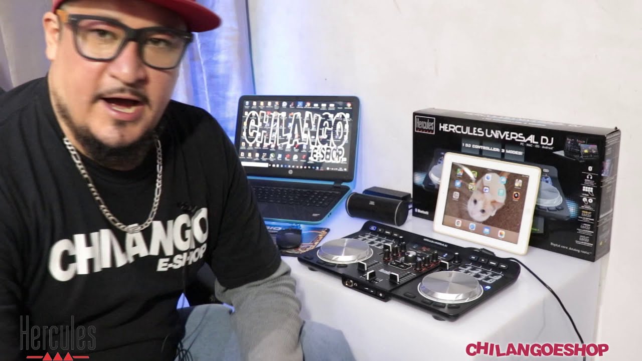 CONTROLADOR HERCULES UNIVERSAL DJ CHILANGOESHOP