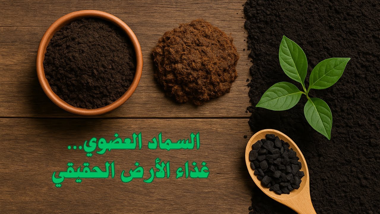 أنواع السماد العضوي وفوائده | كيف تختار الأفضل لتربتك ونباتك؟