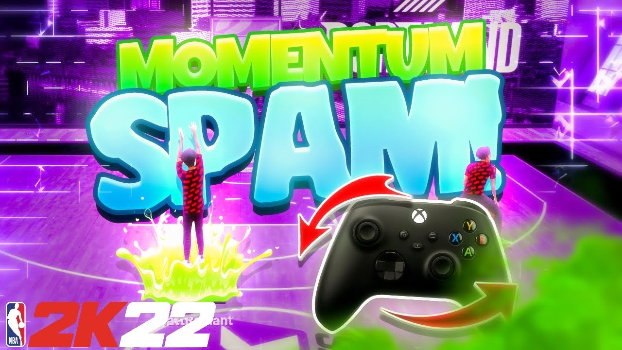 😈 HOW TO MOMENTUM SPAM ON NBA 2K22! ULTIMATE DRIBBLE GOD TUTORIAL! HOW TO DO THE MOMENTUM SPAM 2K22