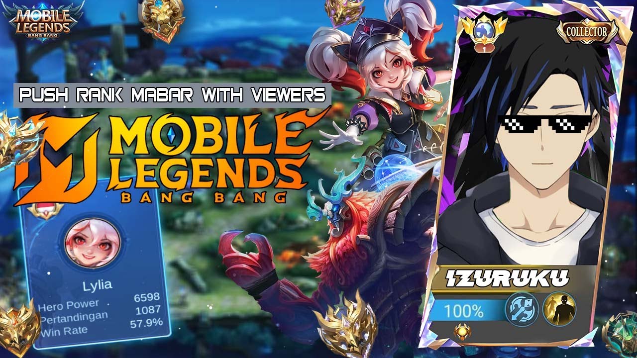 MABAR VIP 5K/SOLO PUSH MMR LYLIA 4197 Mobile Legends