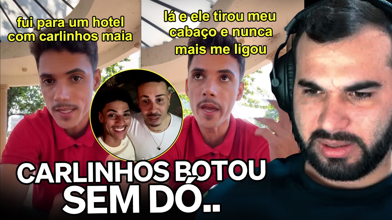 A POLÊMICA DO RAPAZ Q PERDEU O CABAÇO COM O CARLINHOS MAIA E EXPÔS TUDO  | Cortes do Francisco