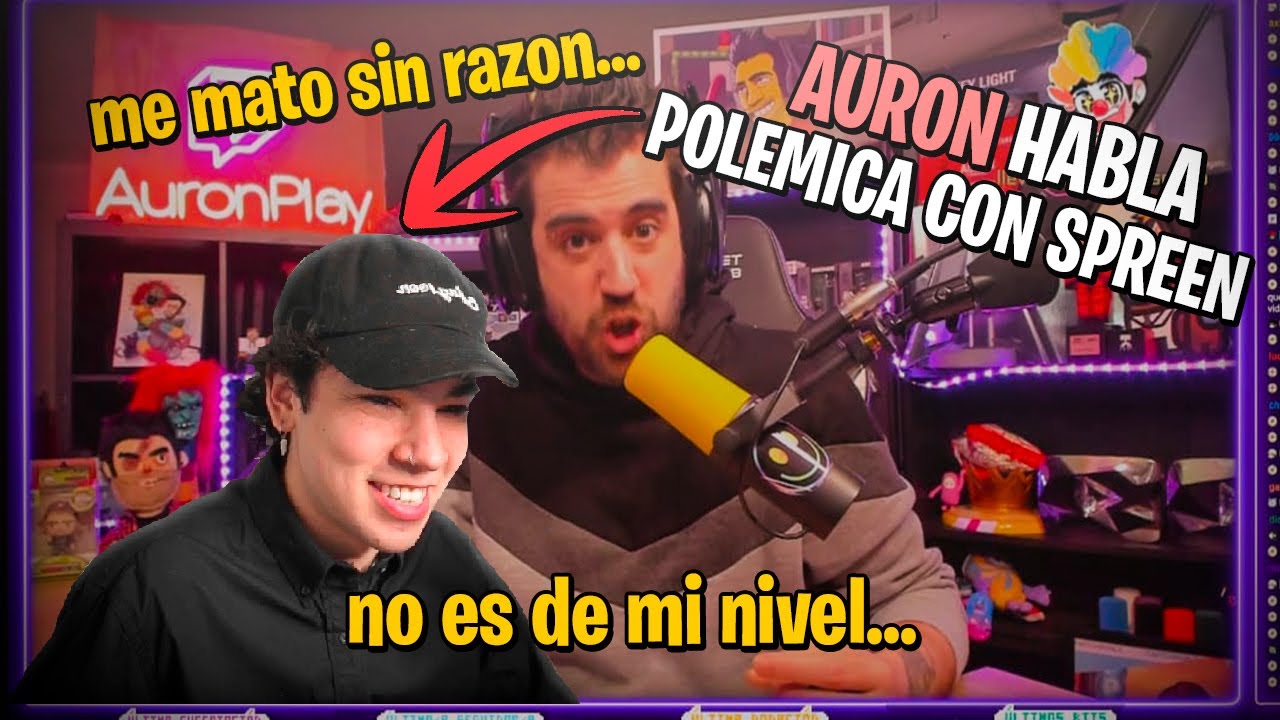 ¡AURON habla de su POLÉMICA con SPREEN en MINECRAFT EXTREMO! 