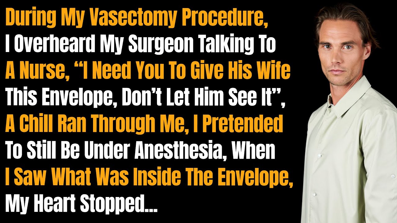 During My Vasectomy Procedure, I Overheard My Surgeon Talking To A Nurse, “I Need You To Give His…
