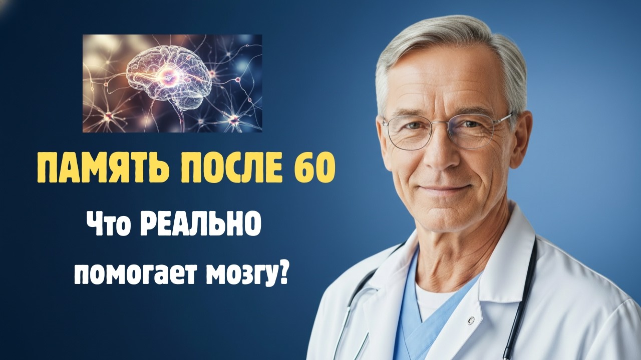 Почему забываются имена после 60: что происходит с памятью и как поддержать мозг