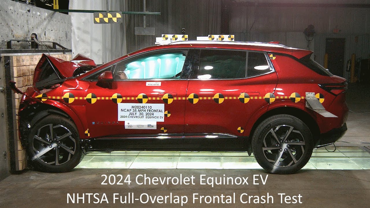2024-2025 Chevrolet Equinox EV NHTSA Full-Overlap Frontal Crash Test