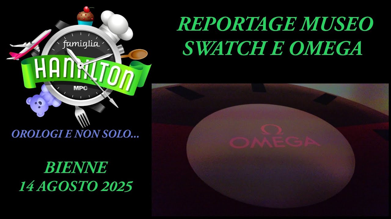 Reportage Museo Swatch e Omega Bienne Svizzera