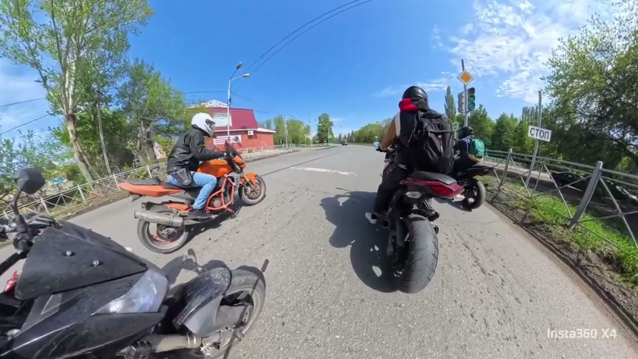 Kawasaki z1000 gen1, gen2, sx катаемся по Омску