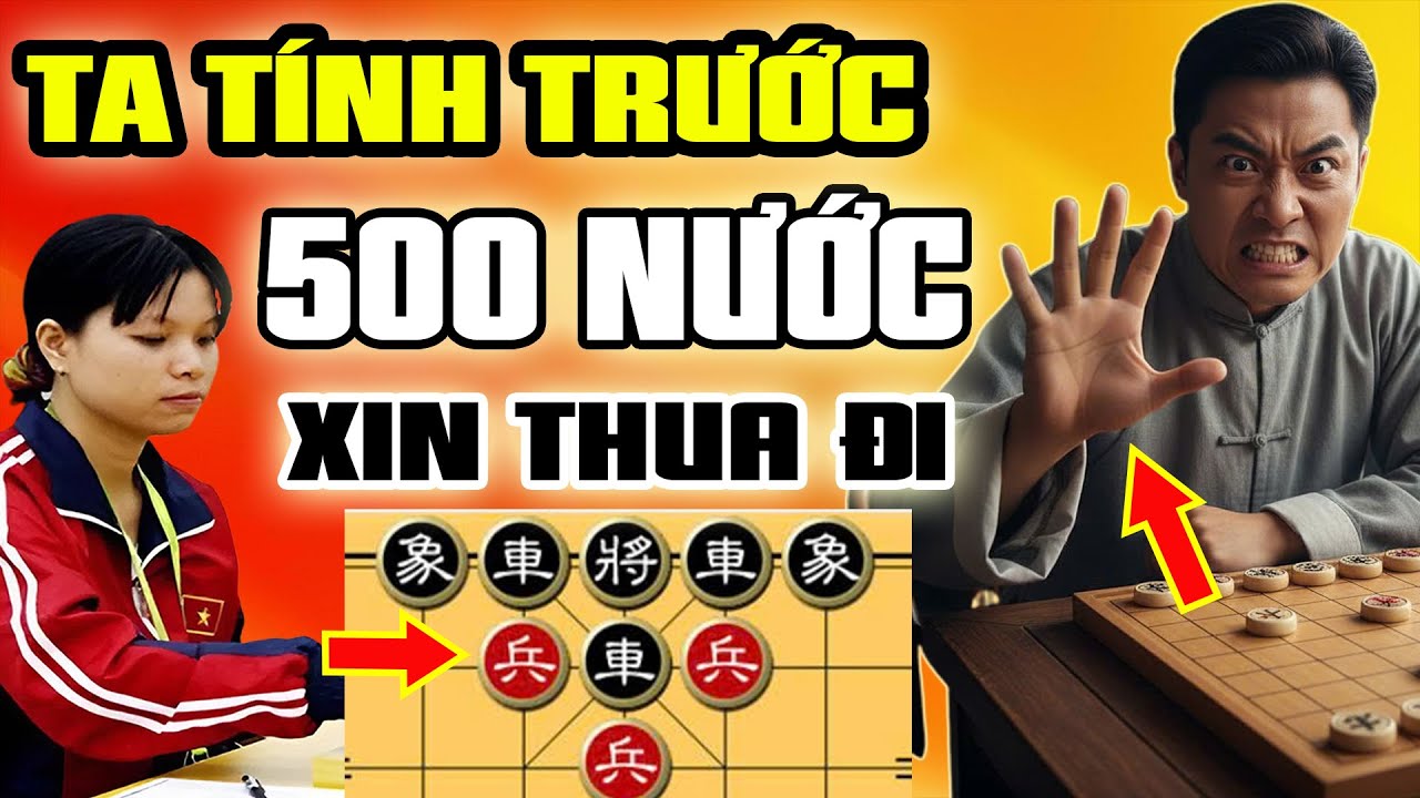 🔴Cờ Tướng | Xuất hiện thần tính toán đối trọi vua cờ, Ngô Lan Hương vs Đức Lương