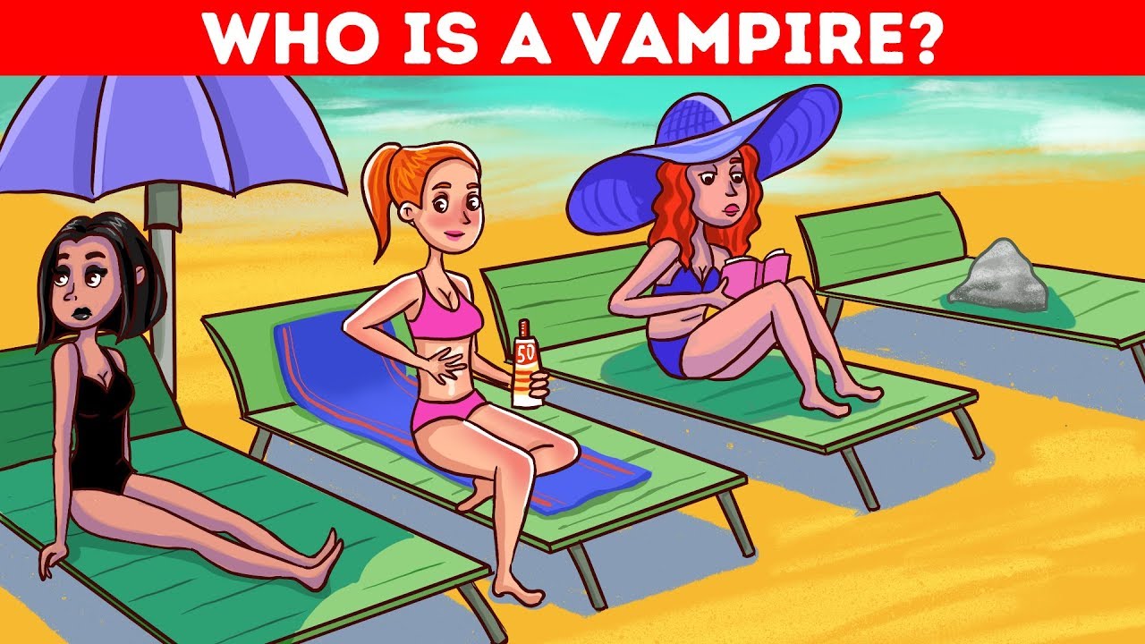 😯 Daring Vampire Riddles To Improve Your Brain Stamina 🦇