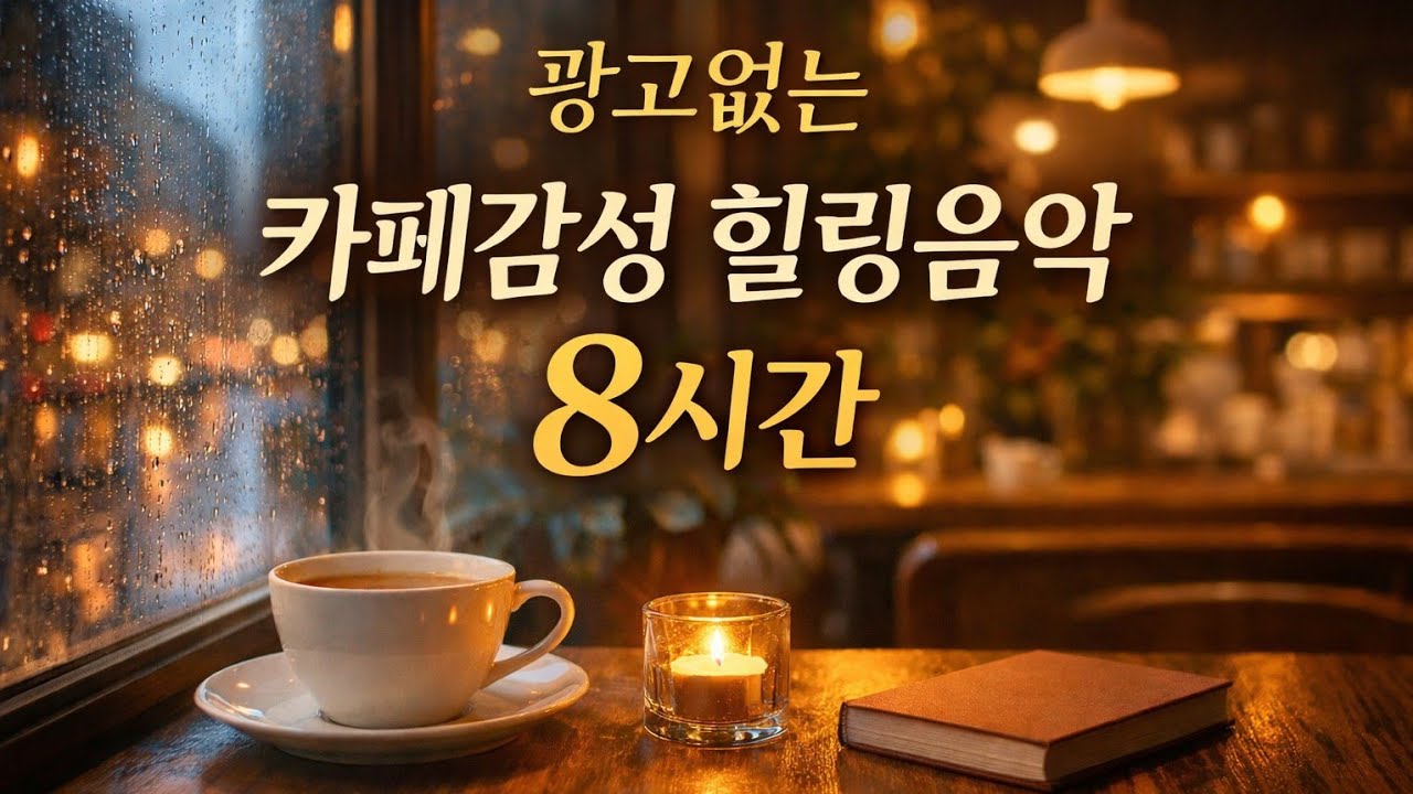 광고없이 8시간 카페감성 음악