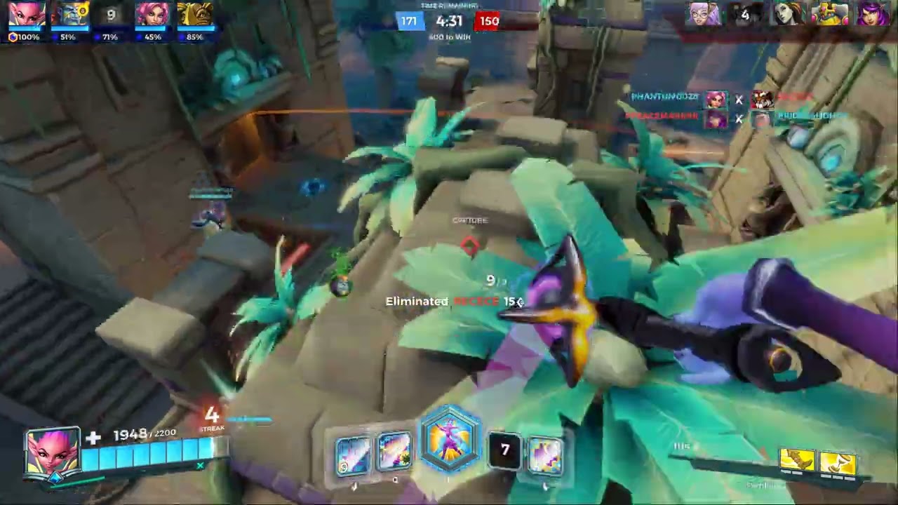Playing Like Flank on Onslaught Primal Court - Paladins Willo Gameplay