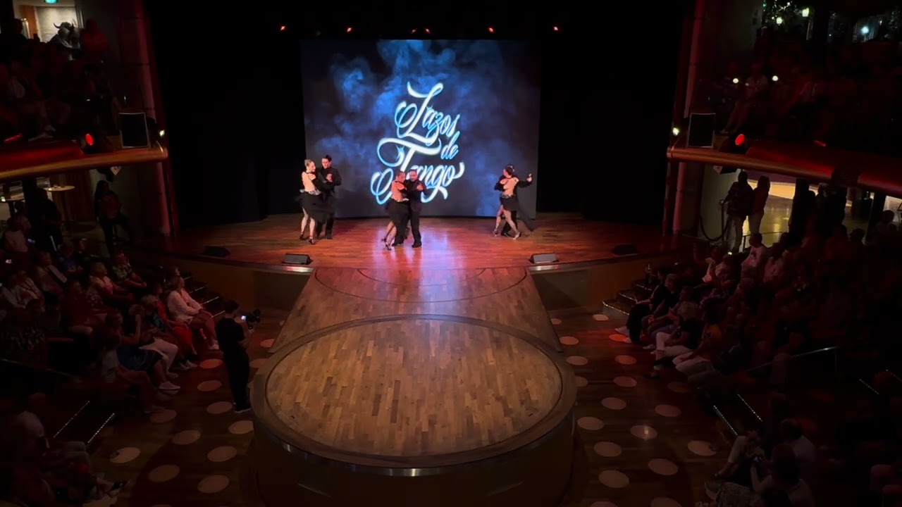Emiliano Vega y Casandra Estéfano en Aida Cruices con Lazos de tango, “El Huracán”, 9/2/2026
