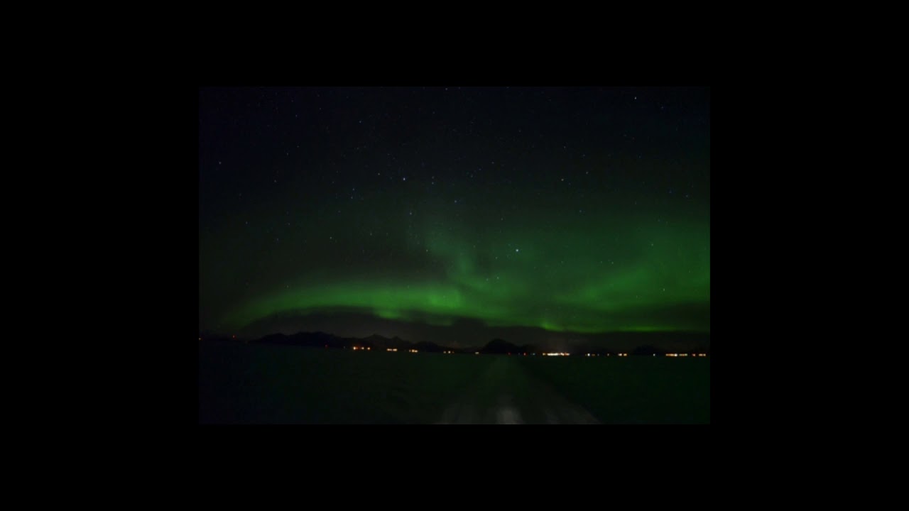 Lady Aurora in Norwegen mit der MS Trollfjord /Polarlichter/NorthernLights