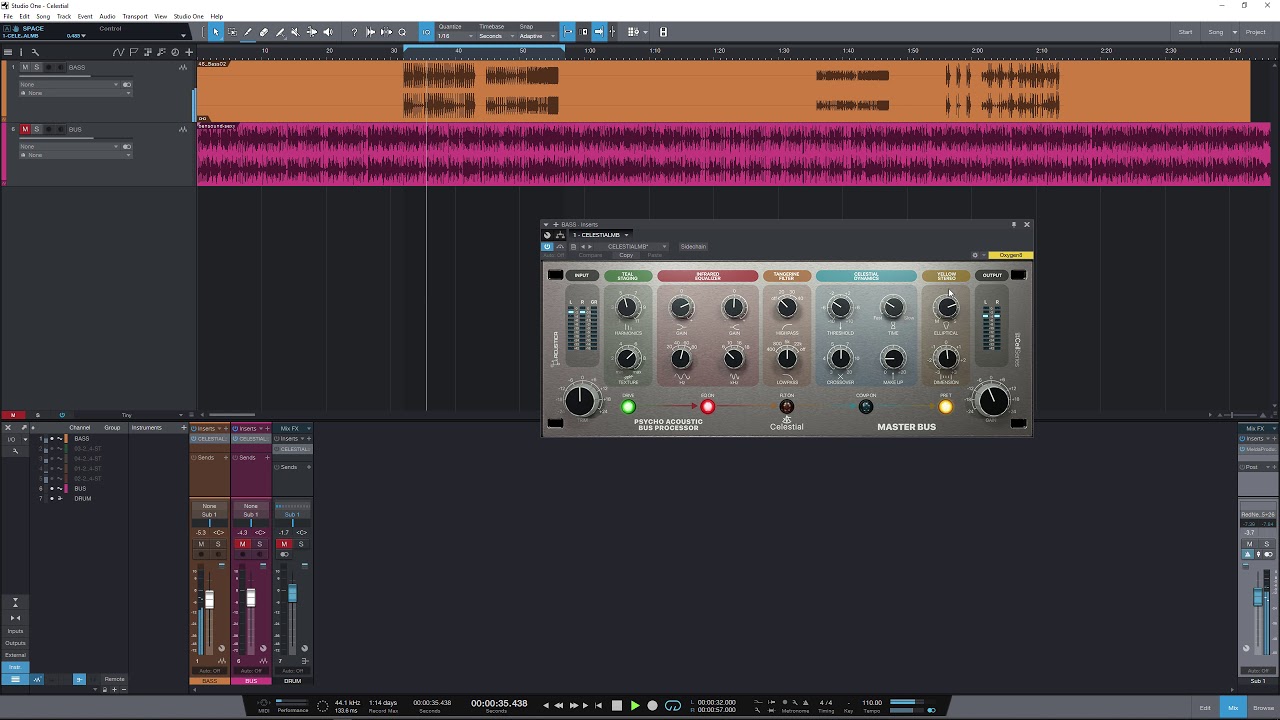 Acustica Audio - Celestial - Texture + Psychoacustic mixing & mastering processor