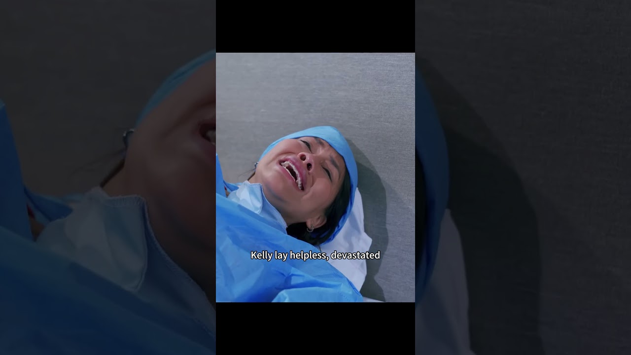 The pregnant woman's water broke while she was riding her bicycle to the hospital.
