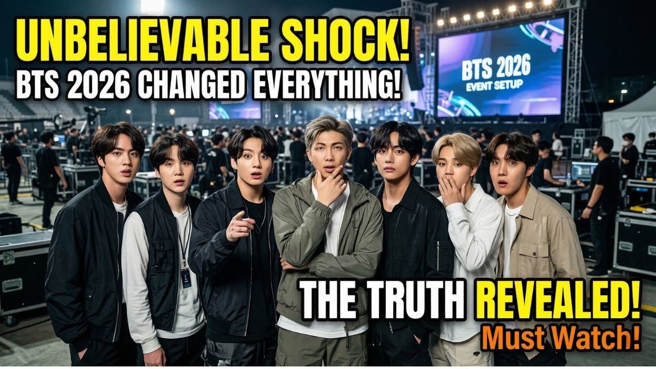 Nobody thought it would be this new... 7 Top BTS events in 2026
