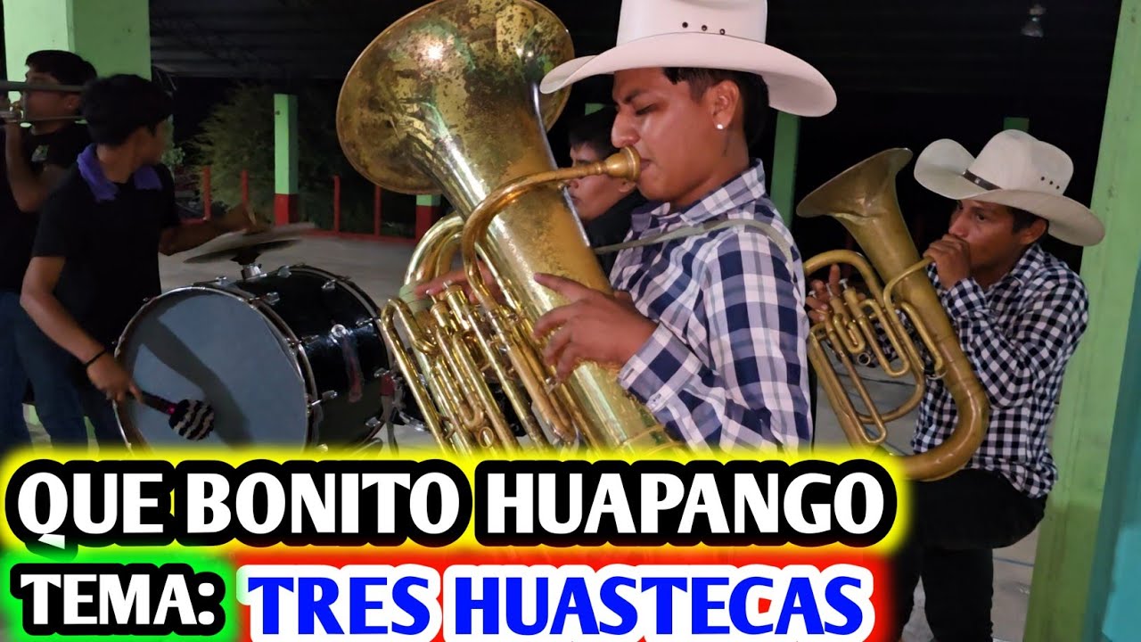 QUE BONITOS GUAPANGOS  CON LA BANDA ASUNCIÓN DE MARIA  DE CHALINGO HUAUTLA HGO 