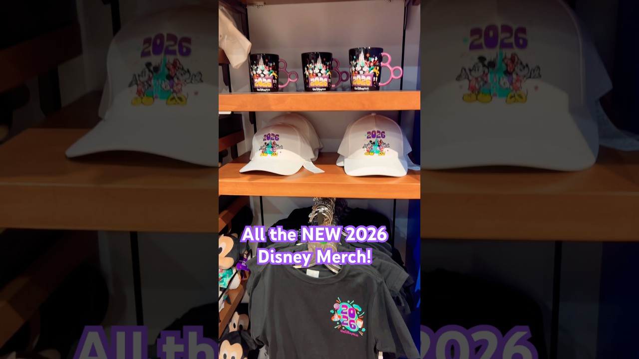 Новая коллекция товаров Disney World 2026 