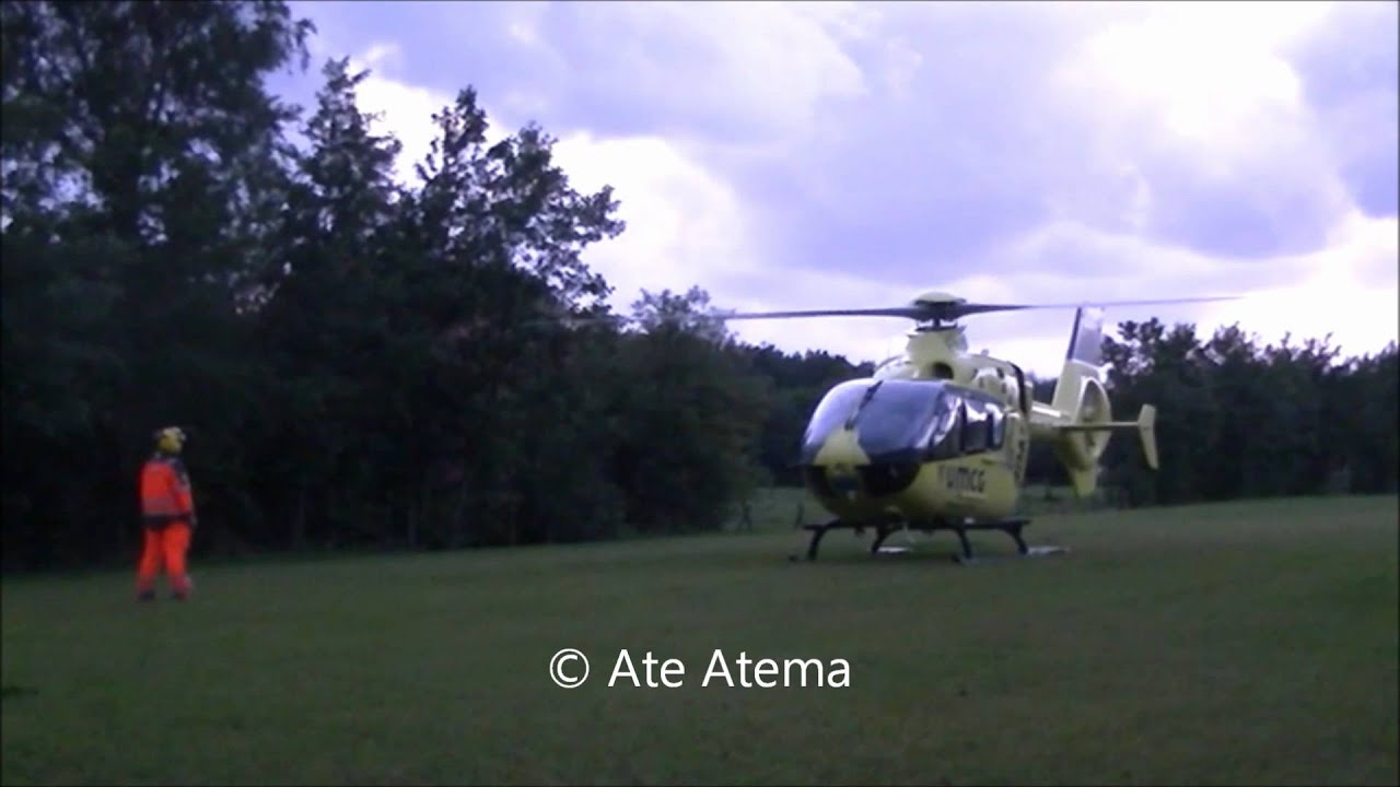 19-07-2012 Traumahelikopter ingezet bij ongeval in Damwald