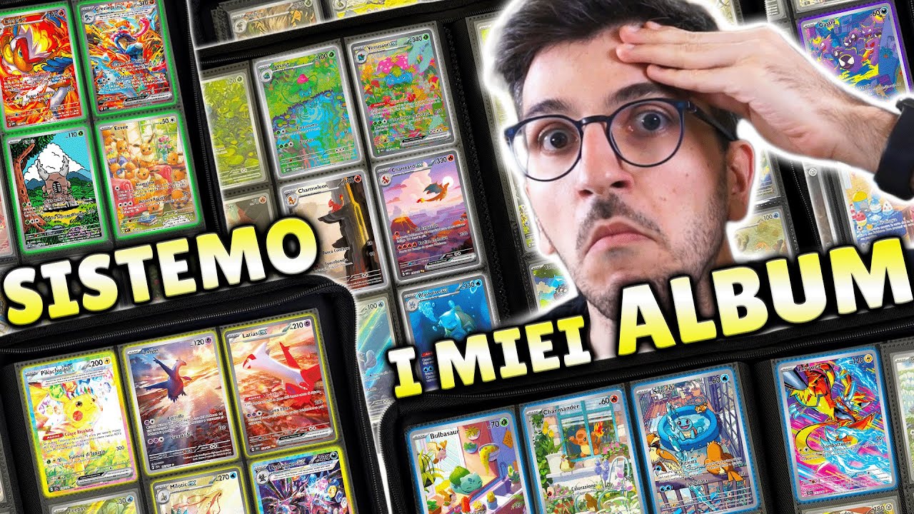 TUTTI gli ALBUM MASTERSET che DEVO COMPLETARE - SISTEMAZIONE 100 CARTE