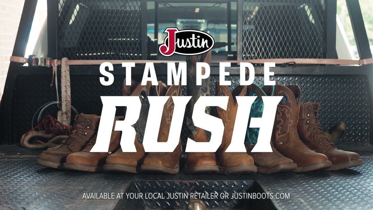 Men's Stampede Rush Work Boot Collection by Justin Boots