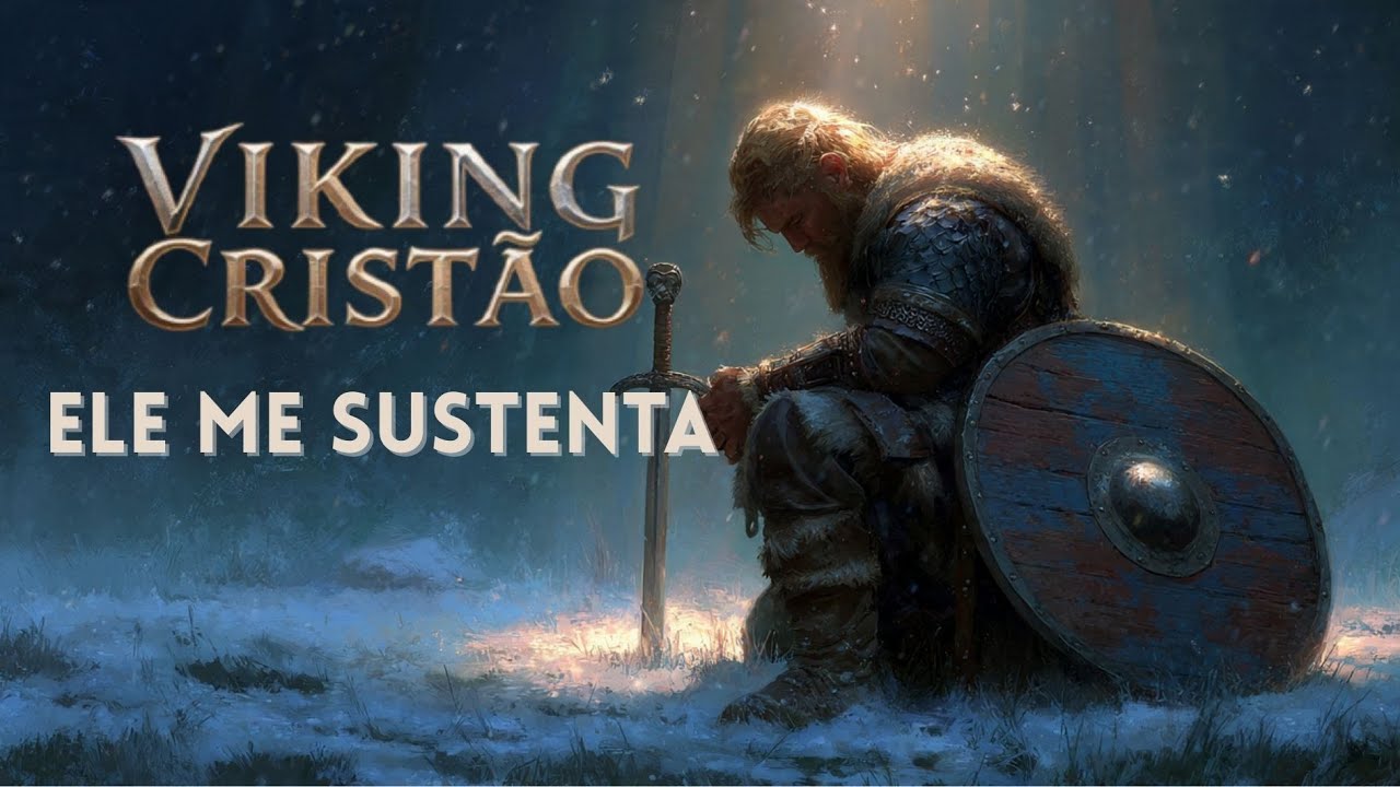 Você Não Luta Sozinho, Ele te Sustenta | Louvor Épico Viking Cristão