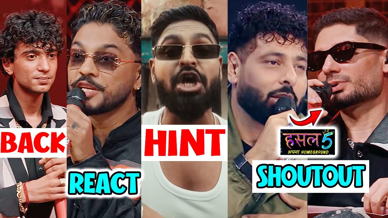 BRING CHIEF BACK❗RAFTAAR REACTS | EMIWAY HINT😱, BADSHAH SHOUTOUT TO KR$NA ON HUSTLE 5 🫨