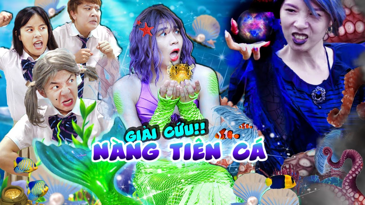 LỚP HỌC NHÍ NHỐ P2 - TẬP 1: CUỘC CHIẾN GIẢI CỨU NÀNG TIÊN CÁ!!