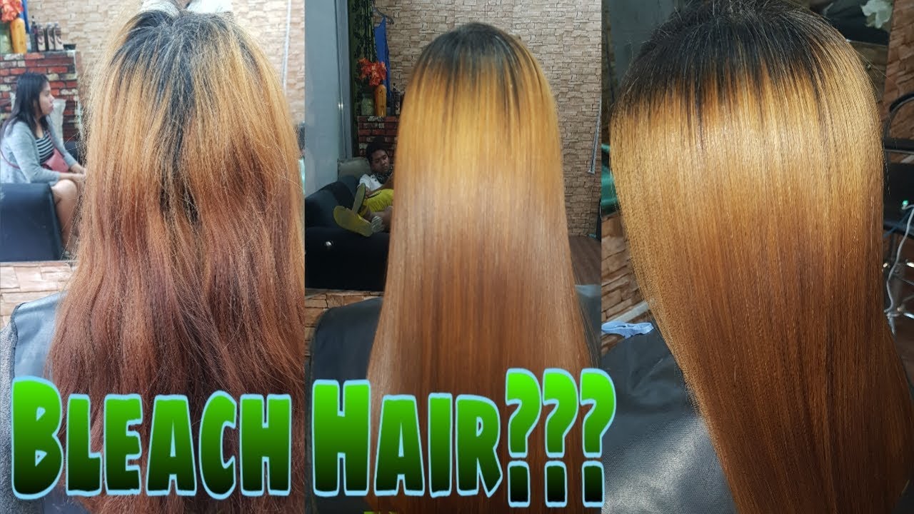 HOW TO REBOND ON BLEACH HAIR
