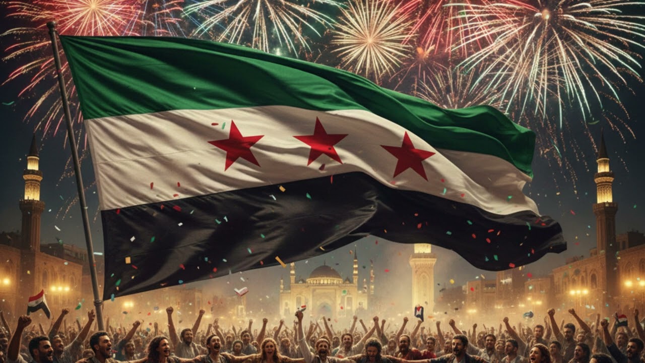 دبكة النصر 🇸🇾 | يوم سقوط الأسد – 8 كانون الأول 2024 | سوريا حرّة