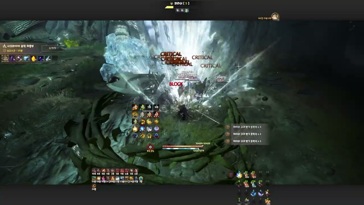 BDO Awakening Dosa  Sycraia Underwater(Rework) 검은사막 각성 도사 시크라이아 하층부(리메이크) 1 Cycle
