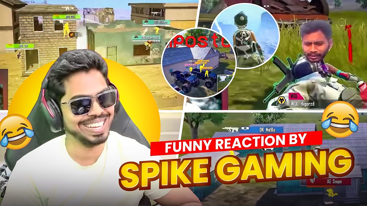 Funny reaction by @Mr Spike Gaming  on my video  | Watch Till the end
