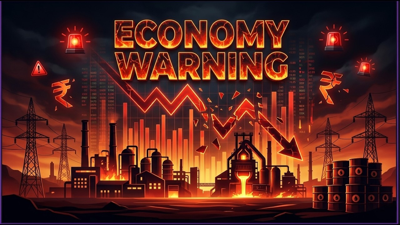 India Economy Warning Signs | Core Sector Slowdown