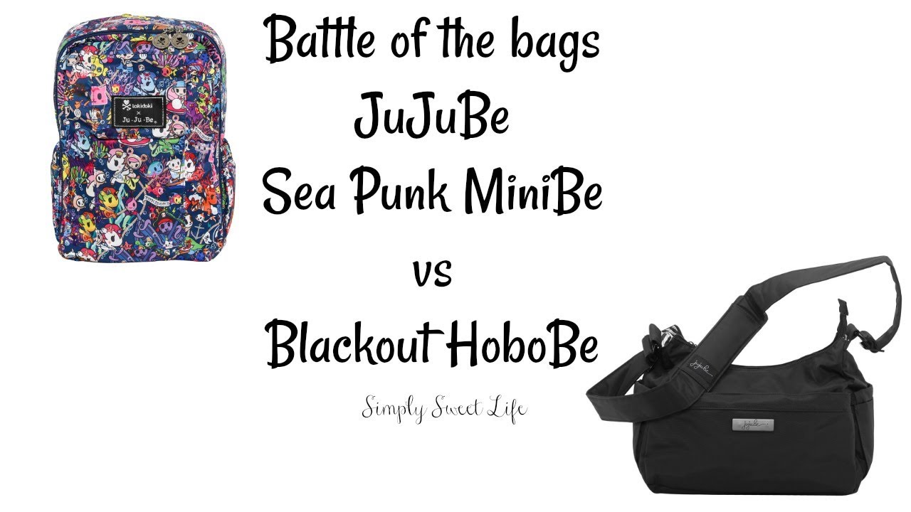 Battle of the Bags: JuJuBe Sea Punk Minibe vs Black Out Hobobe