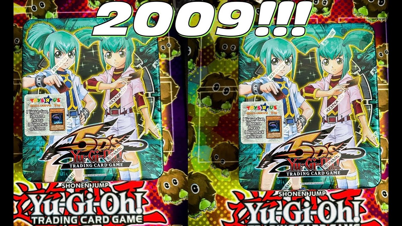 Yugioh 5Ds Leo and Luna Tin 2009 Opening!!