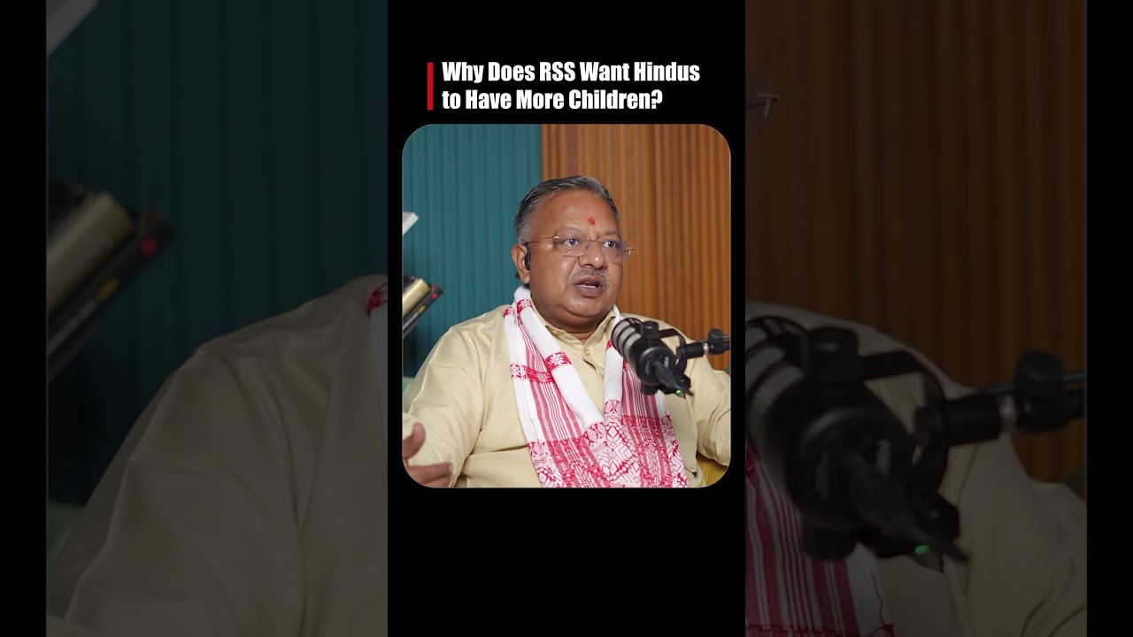Will Demographic Shifts Change India's Future? #RSS #India #DemographicChange #shortsvideo #shorts