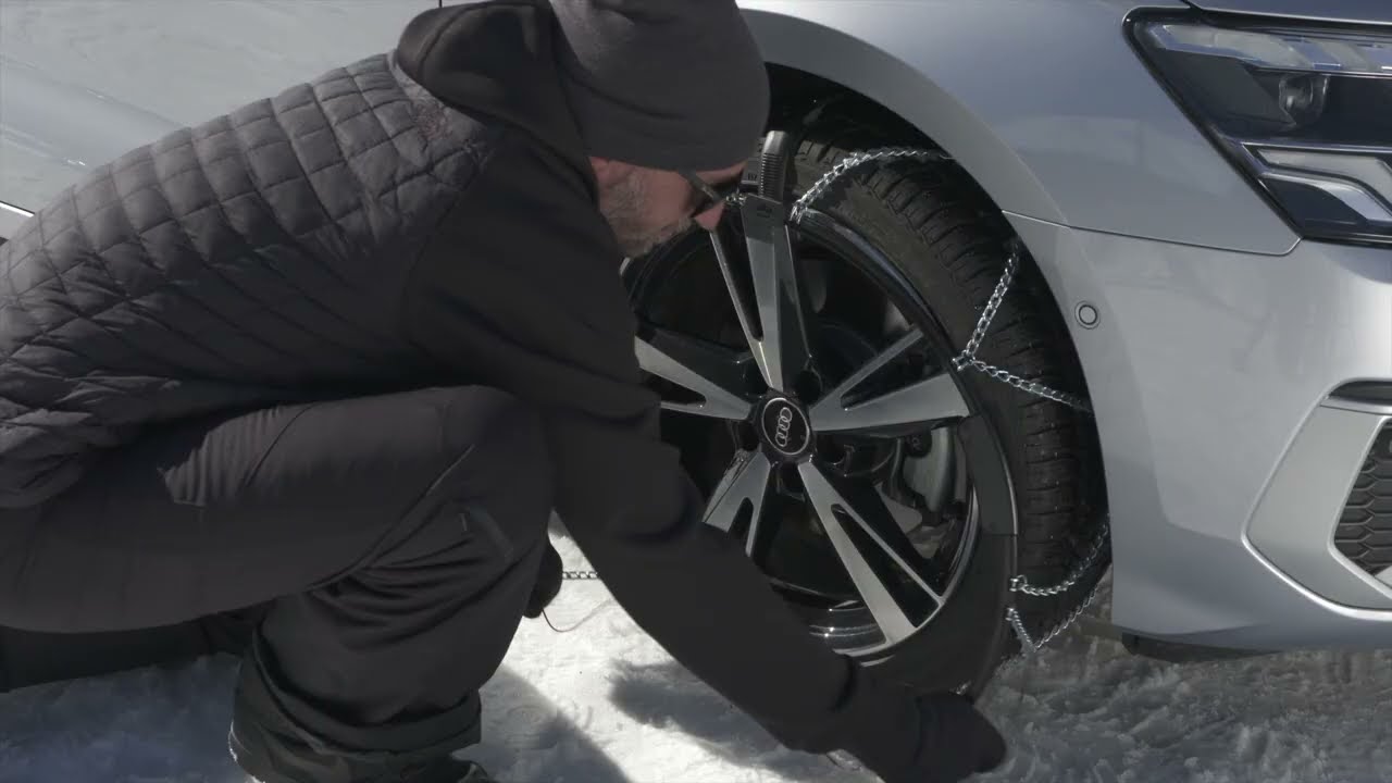 Konig Reflex Cross & Edge - snow chain fitting video