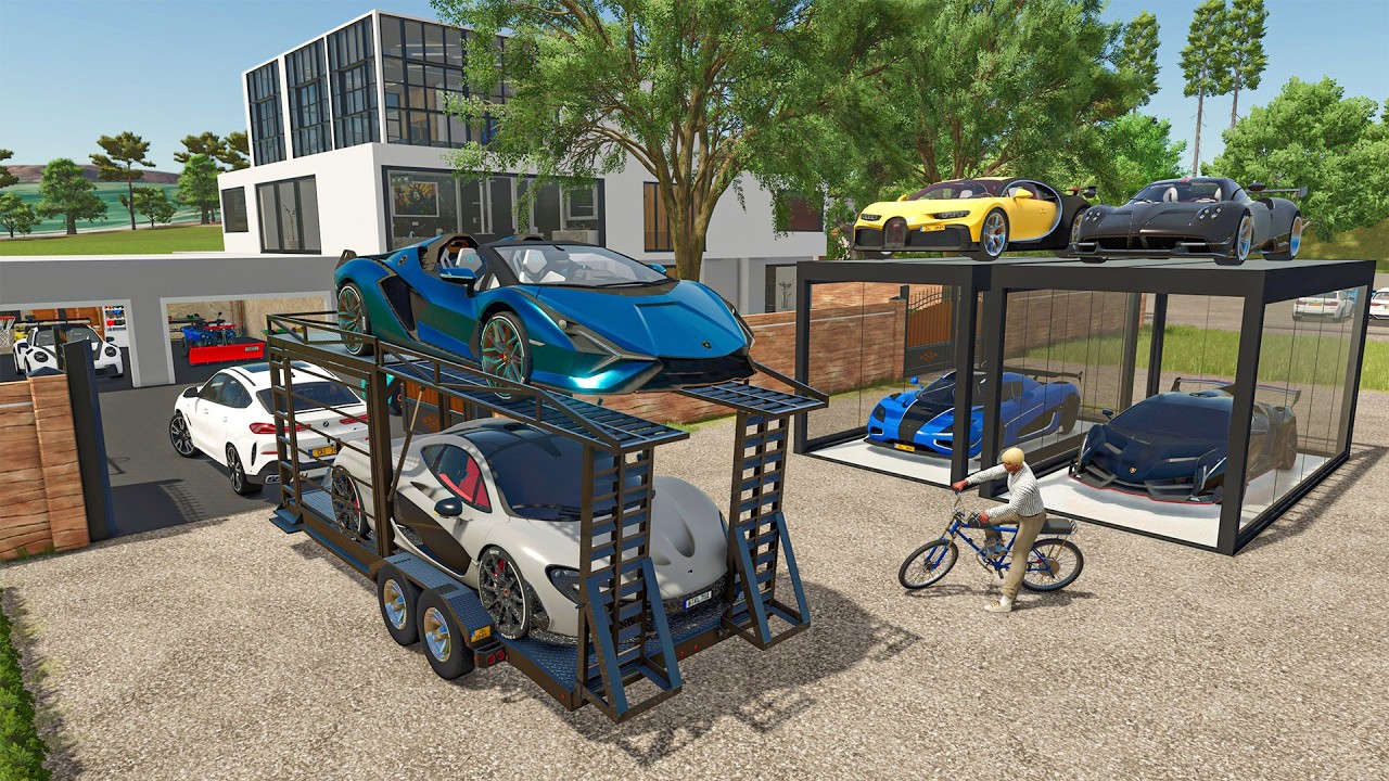 Milliardaire Achète les Voitures les PLUS CHÈRES de FS25 (30 MILLIONS D'€) | FS25 Roleplay