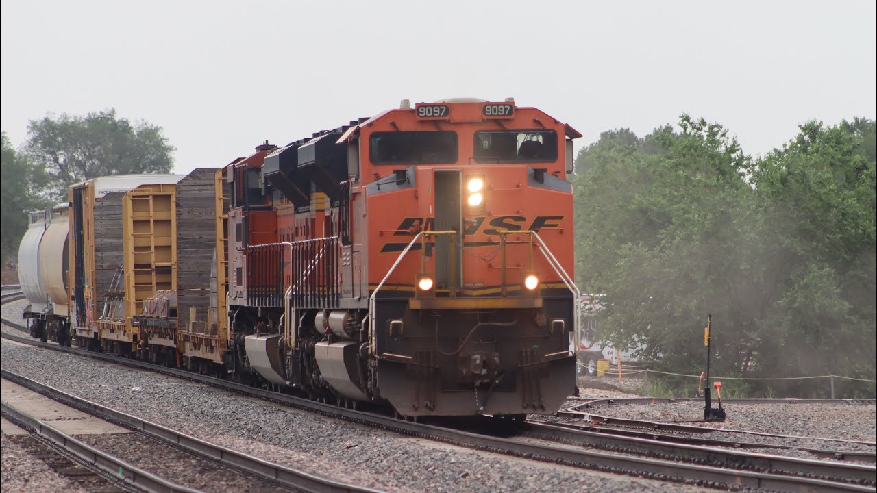 07/13/21 Railfanning Flagstaff Pt 3. Feat. BNSF 9097 Leading Local, KCS 4411, Executive Mac & More!