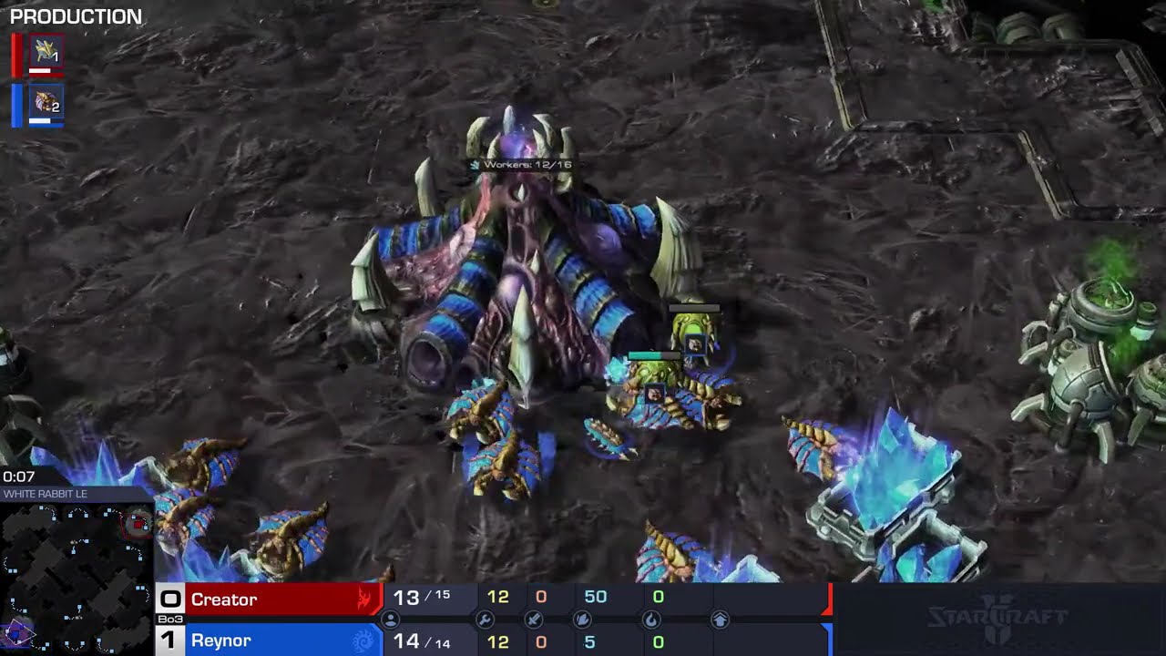 Maru, Reynor, Creator, and Lambo Group A of the $10,000 Liuli Cup Grand Finals